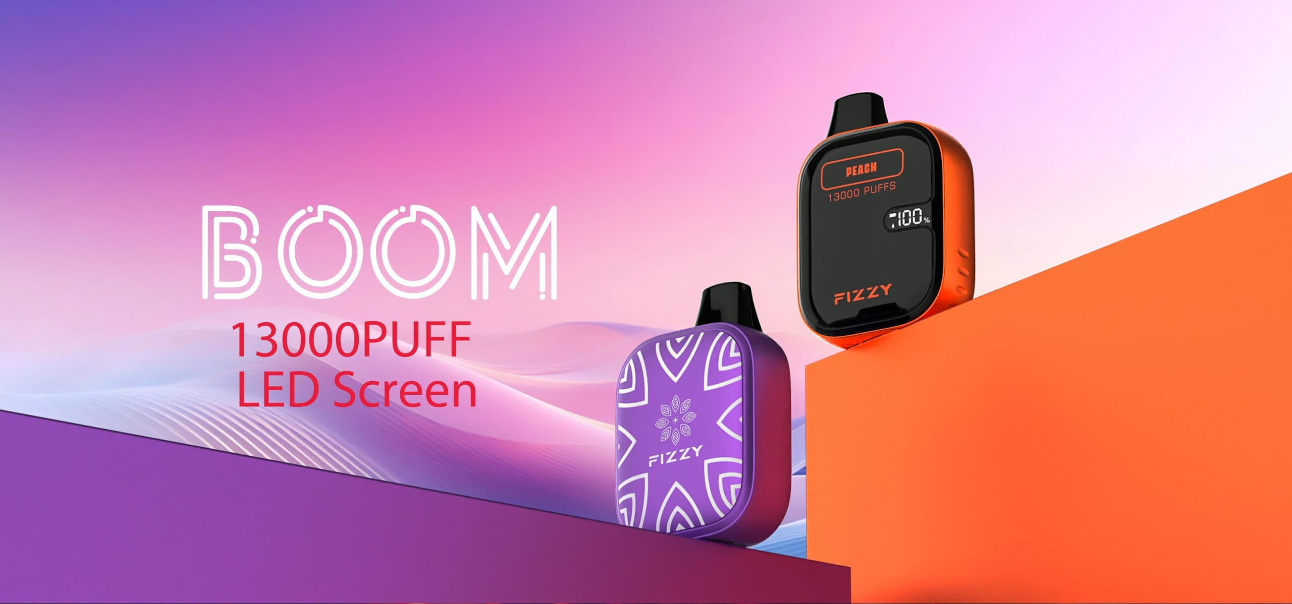 Fizzy Boom Vape 13000 Puffs | Premium Disposable with Display