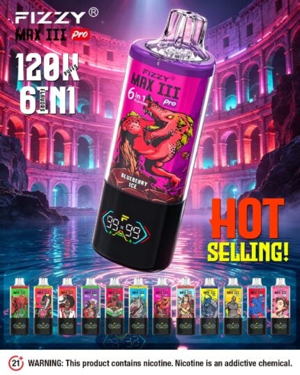 Max III PRO 6in1 – 120K Puffs
