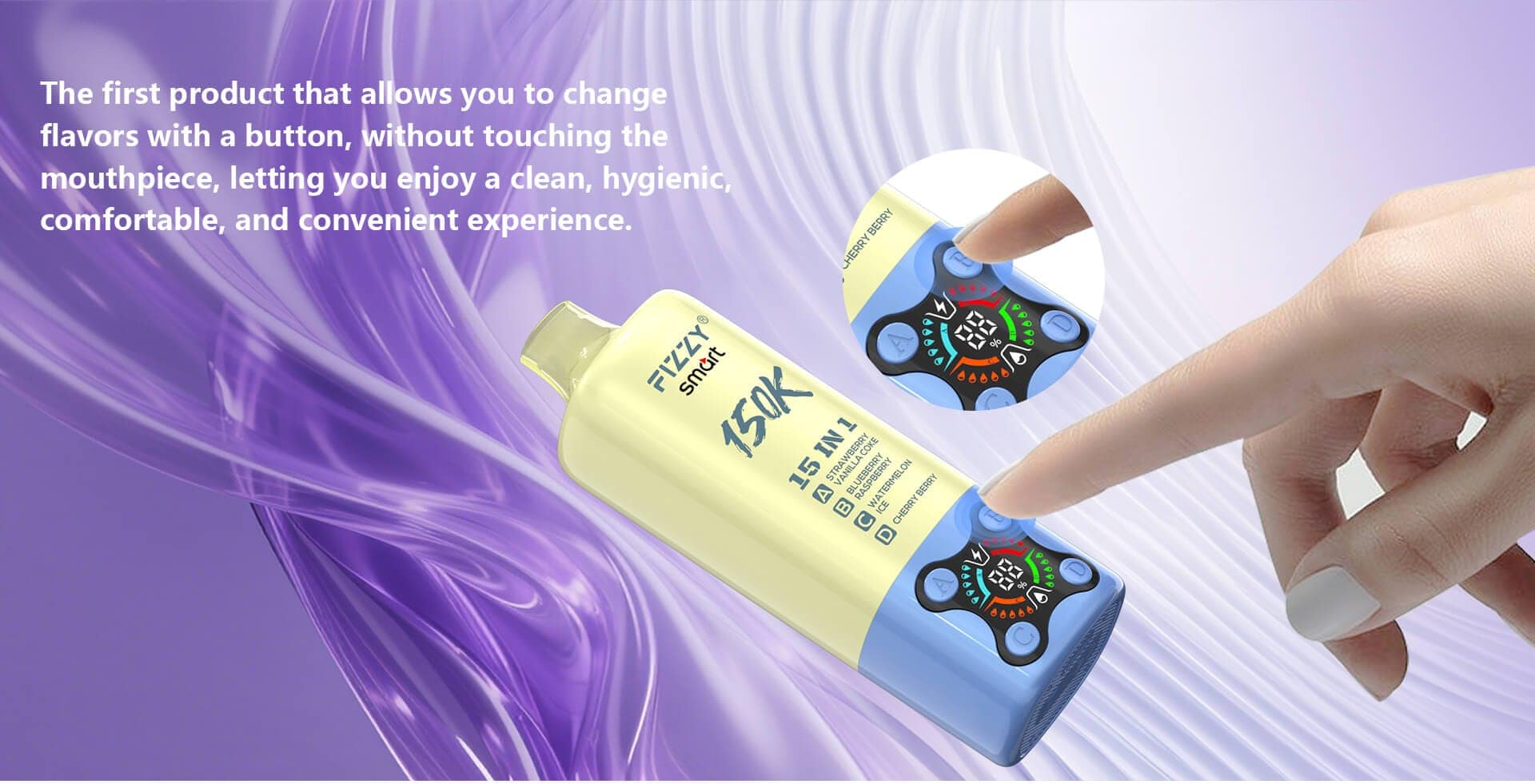 Fizzy 150K Puffs Disposable Vape - 3