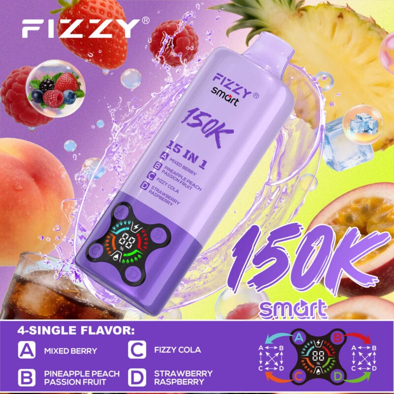 Fizzy 150K Puffs Disposable Vape-5