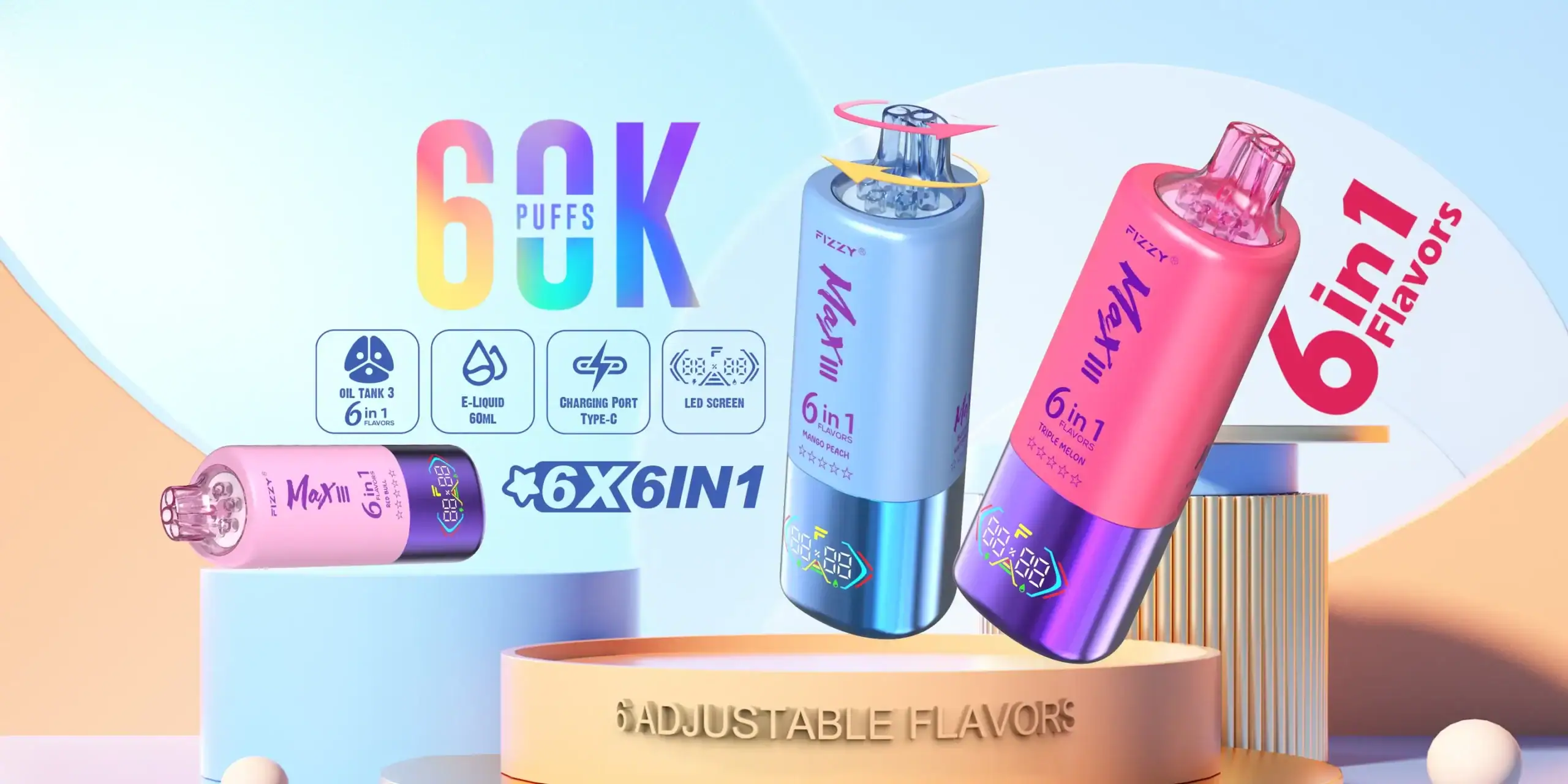 Fizzy Max 60000 Puffs