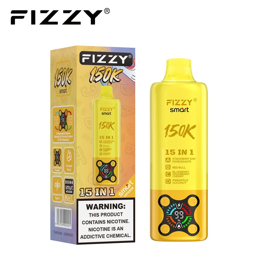 FIZZY SMART 150K 15-in-1 multi-flavor disposable vape