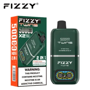 FIZZY TWINS 50K 2-in-1 multi-flavor disposable vape