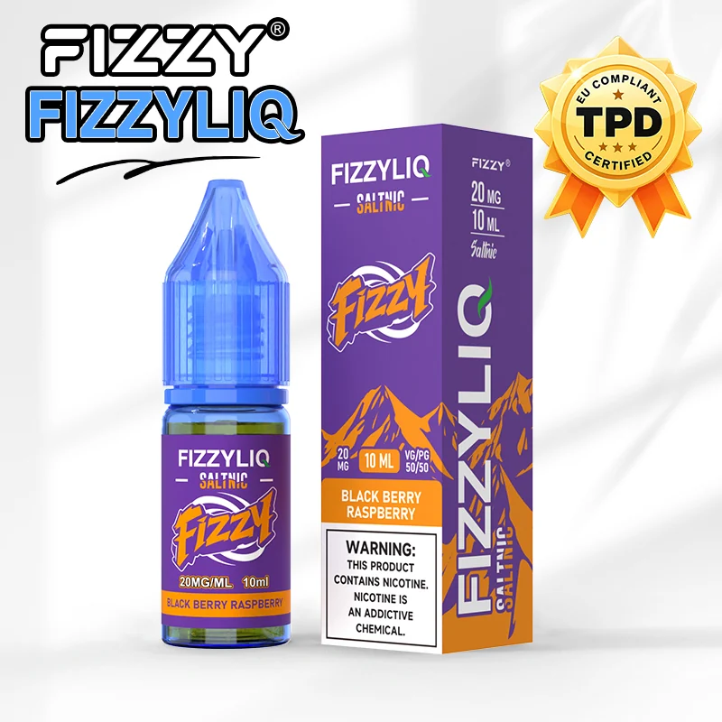 FIZZY LIQ 10ML E-LIQUID - Black Berry Raspberry