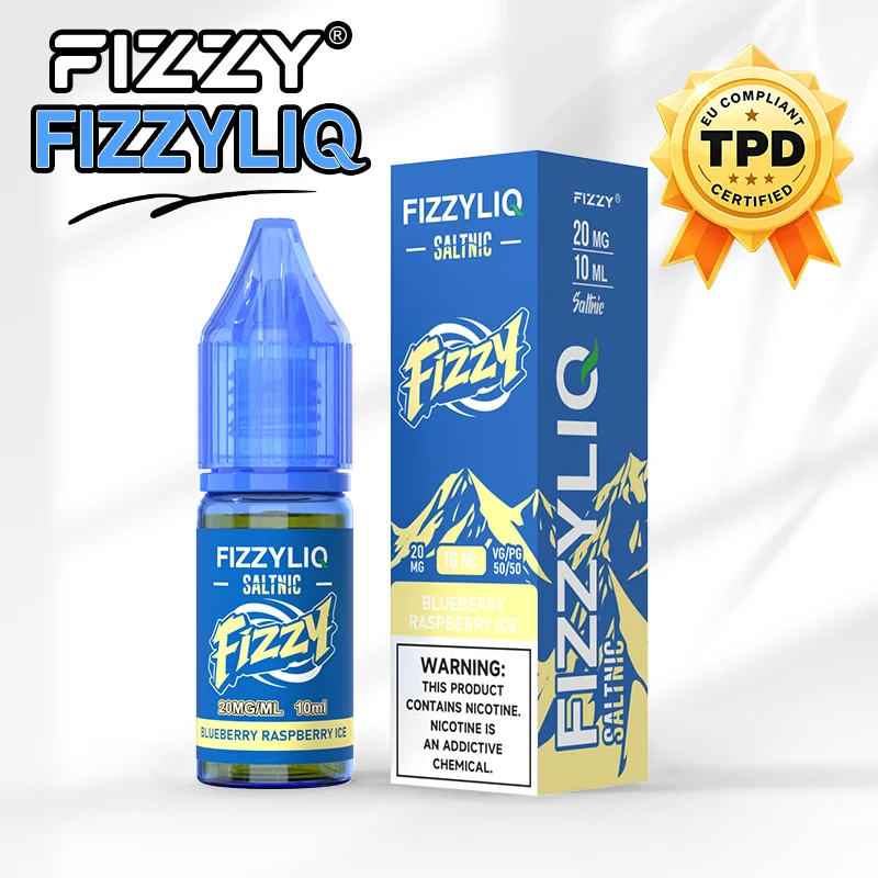 FIZZY LIQ 10ML E-LIQUID - Blueberry Raspberry Ice