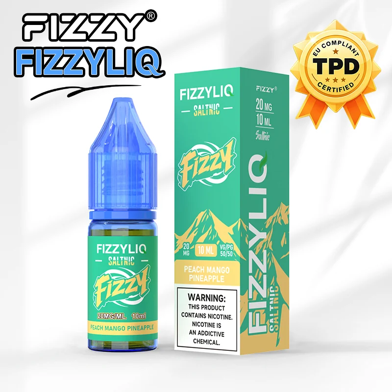 FIZZY LIQ 10ML E-LIQUID - Peach Mango Pineapple