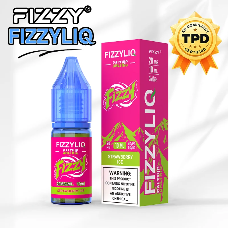 FIZZY LIQ 10ML E-LIQUID - Strawberry Ice